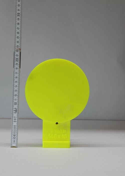 Rundes Plate, 148x15mm